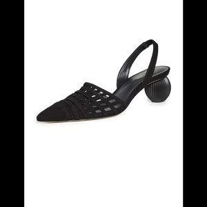 Cult Gaia Keri suede slingback sz 40